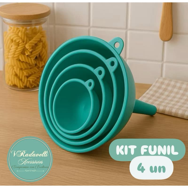 kit com 3 e 4 funil