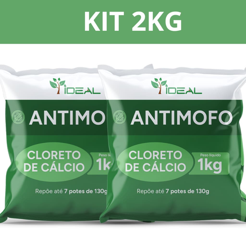 Cloreto de Cálcio Antimofo Bolinhas 2kg