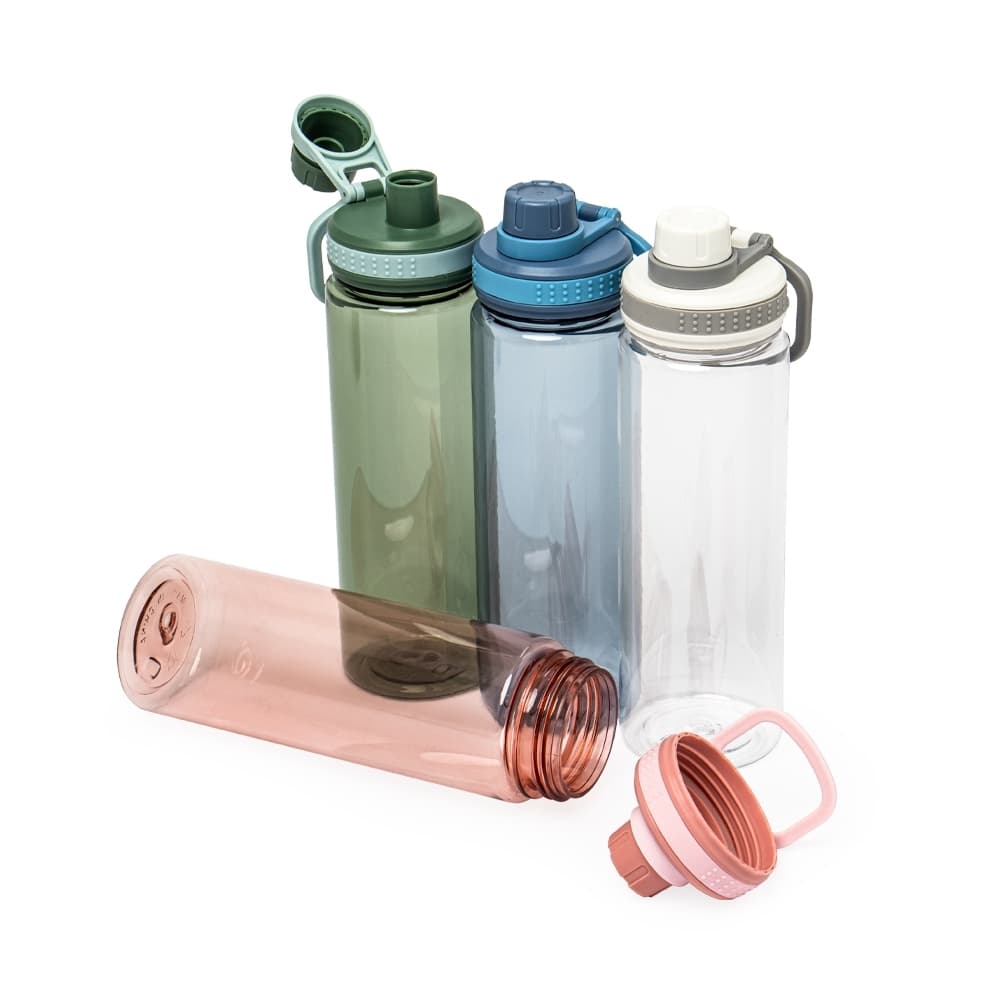 Garrafa Plástica 750ml com Alça – Hidratação Prática e Segura para o Dia a Dia