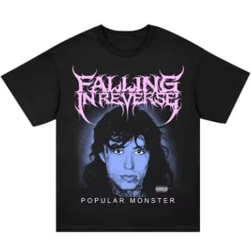 Camiseta   Falling in Reverse Adulto/Infantil Lançamento Camiseta Em Algodao