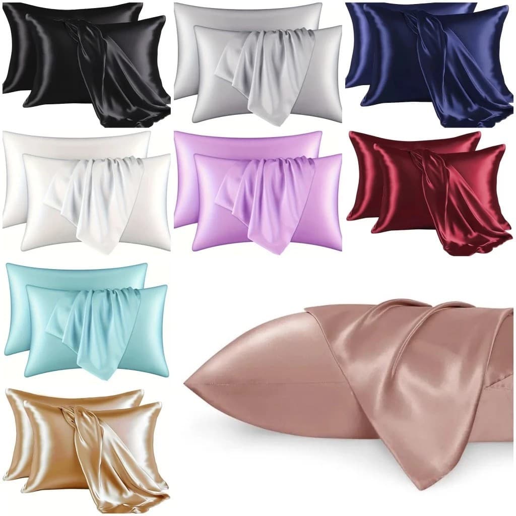 FRONHA DE CETIM - Antifrizz -  50x70 - Diversas Cores