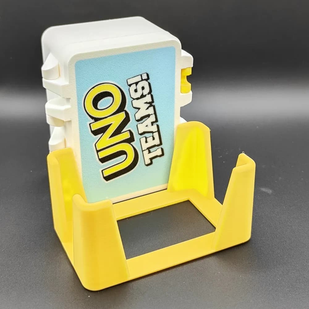 Caixa Organizadora UNO Teams em Impressão 3D – Estojo Personalizado para Cartas