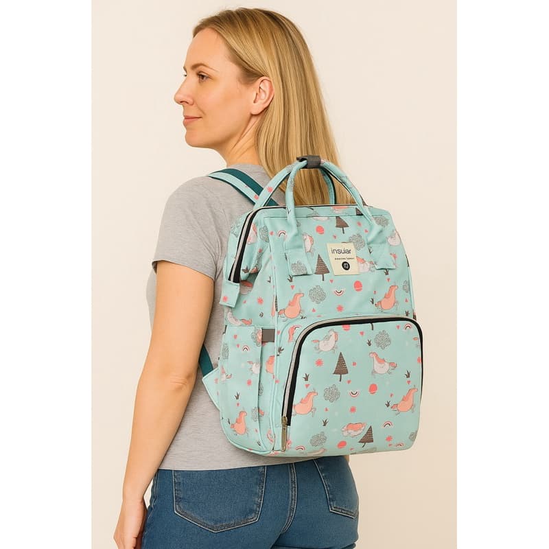 Mochila Bolsa Maternidade Funcional.