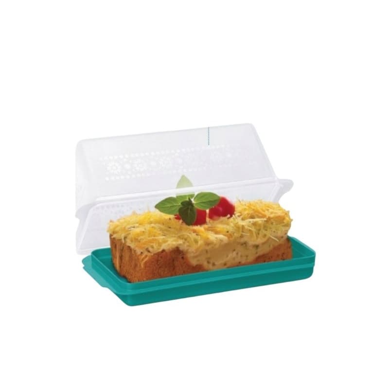 Tupperware Porta Bolo Retangular Murano