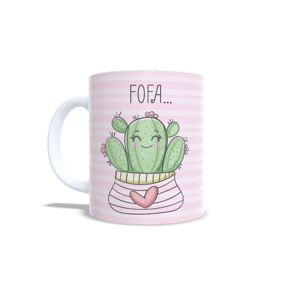 Caneca - Fofa Como Um Cacto