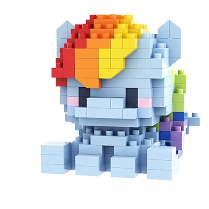 LITTLE PONY - ARCO IRÍS - MICRO BLOCO