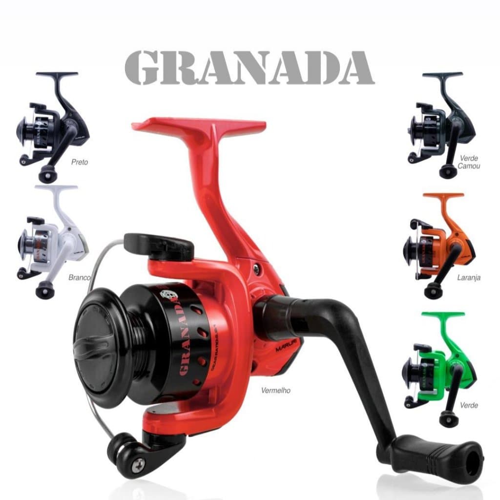 Molinete Ultra Light Granada Drag 3Kg Varias cores