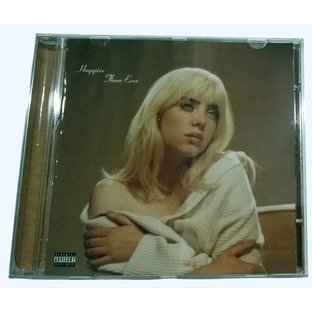 CD BILLIE EILISH - HAPPIER THAN EVER 2021( AUTORADO FAN MADE)