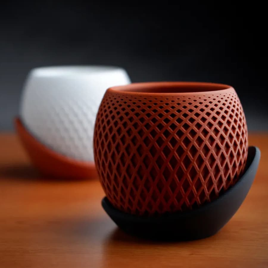 Vaso Decorativo em Impressão 3D – Design Moderno e Sofisticado