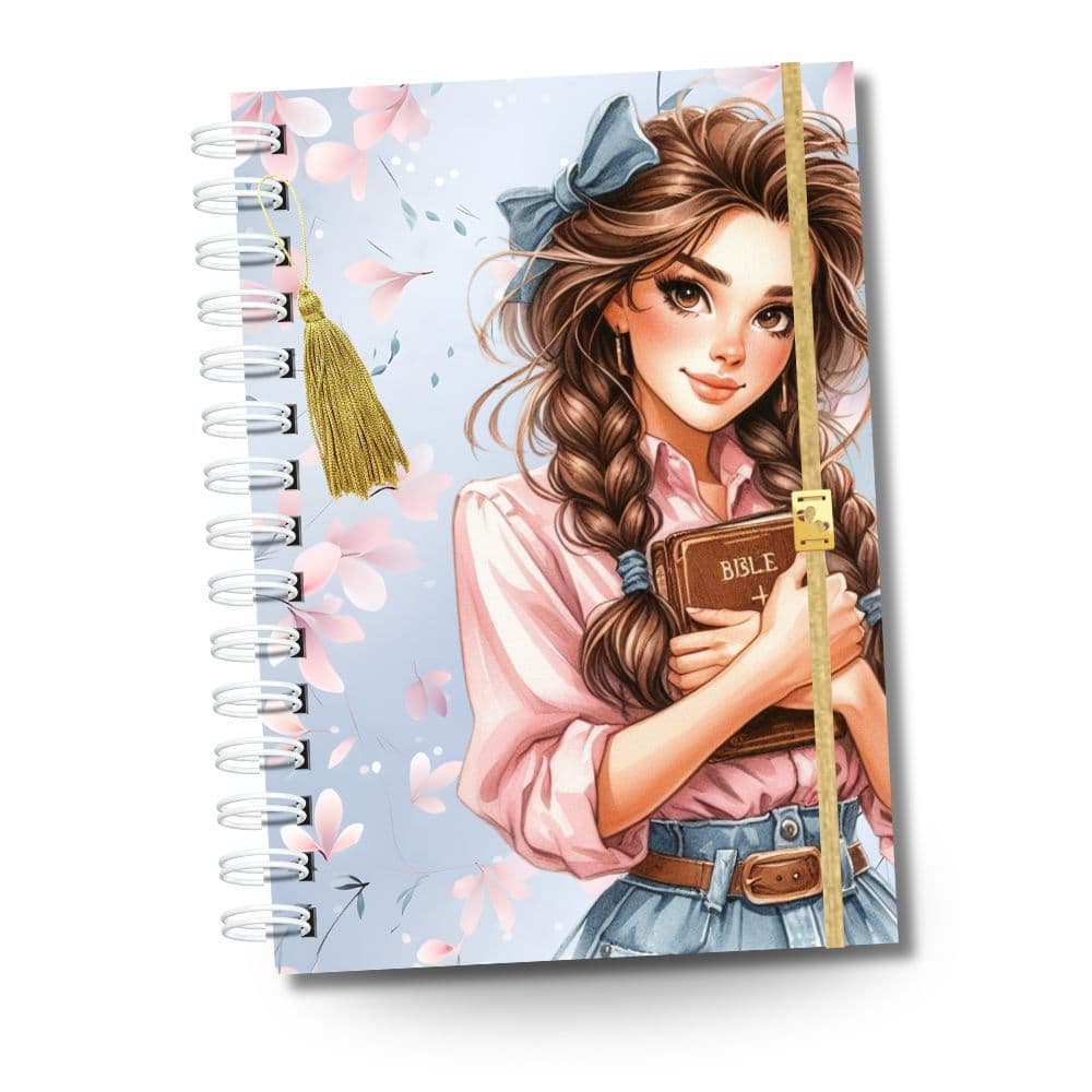 Caderno de Orações Pedidos Conexão Profunda com Deus Agradecimento Presentes Mulheres Cristãs