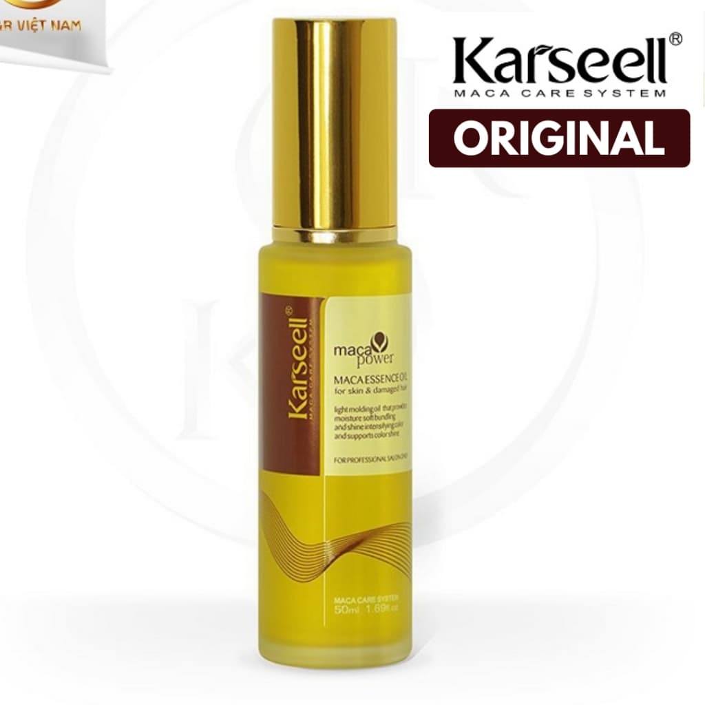 Oleo Karseell  Marroquino Argan Maca Essence Oil  Tratamento Capilar Original