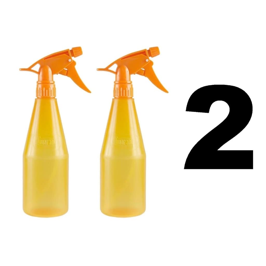 Kit 2 Pulverizador Manual Ultrajet 500ml Laranja Guarany