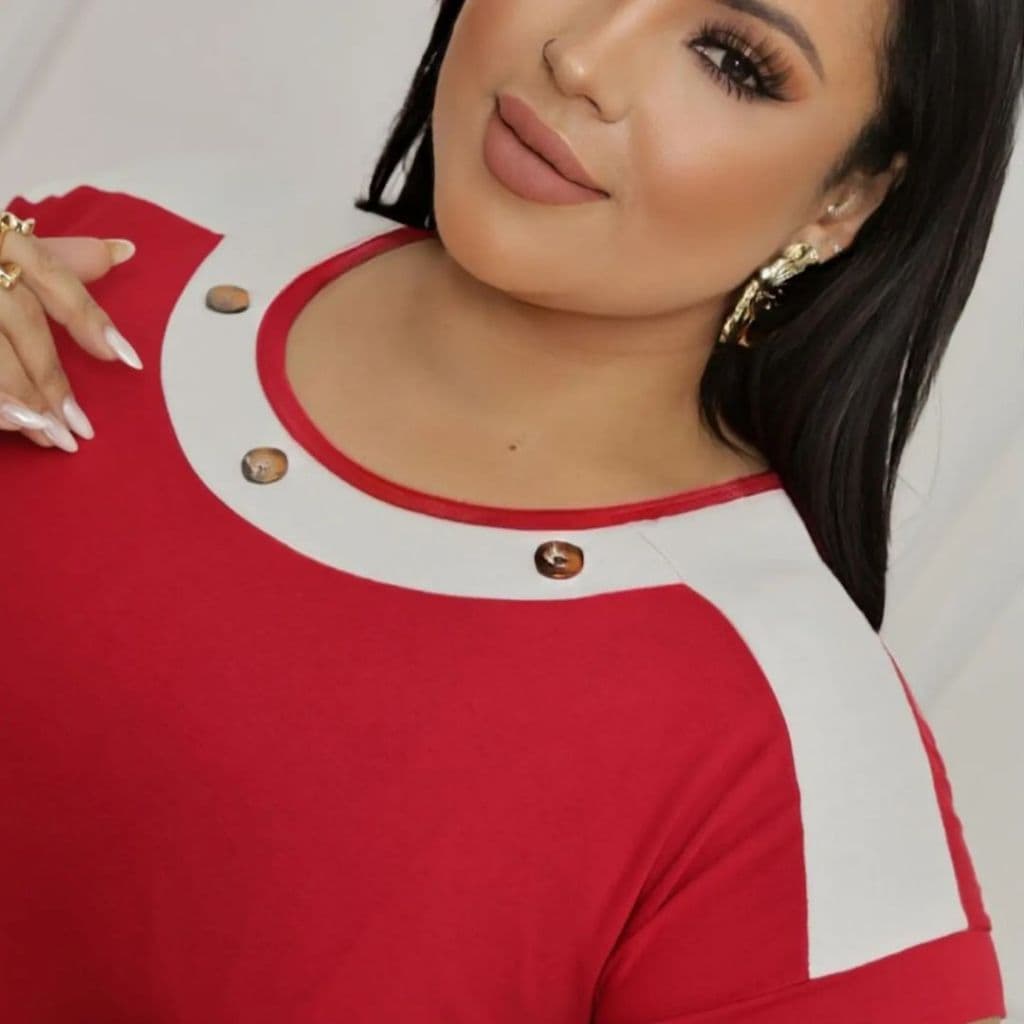 Blusa Feminina Viscolycra Plus Size 2025