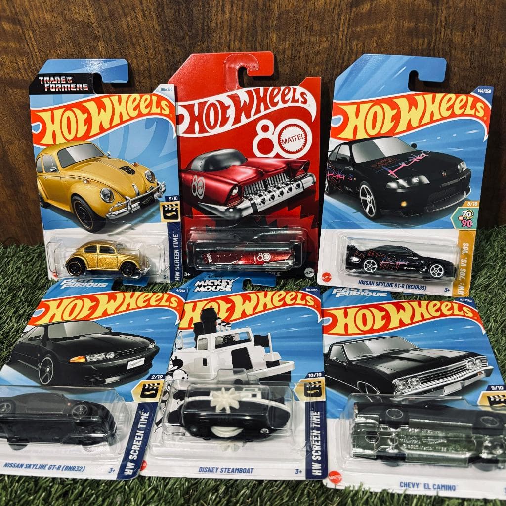 Hot Wheels Carrinho Linha Básica Original Mattel Mainline