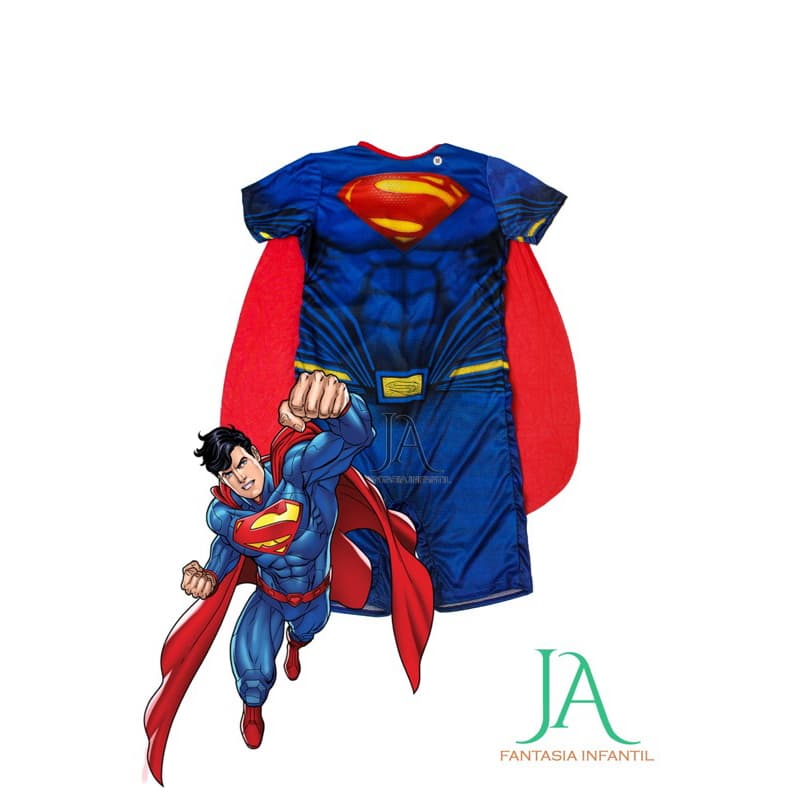 SUPER-HOMEM FANTASIA INFANTIL TEMATICA