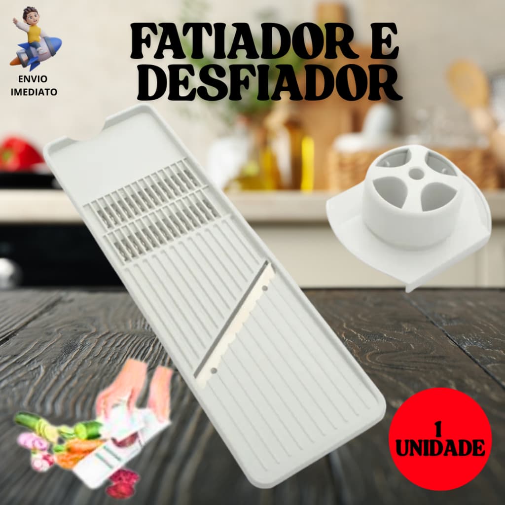 Fatiador Cortador Legumes Verdura Salada Queijo Tomate