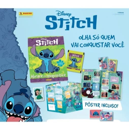 Álbum Stitch Abrace Sua Esquisitice Oficial