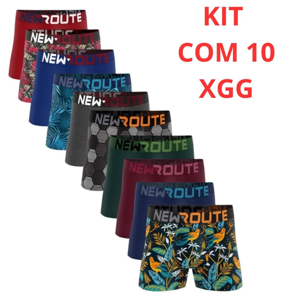 Kit Cuecas Boxer Cueca Masculina Microfibra Promoçao Outlet