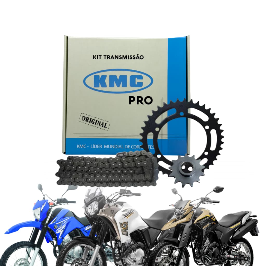 Kit relaçao Xtz Lander 250 Tenere 250 2006 2008 20210 2012 2014 2016 2020 2025 Kmc