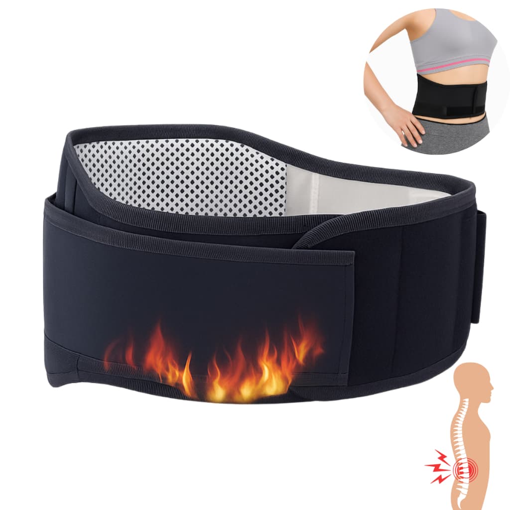Cinta Lombar Infravermelho Magnetica Turmalina Ima Colica Modeladora Queima Gordura Neoplex Faixa