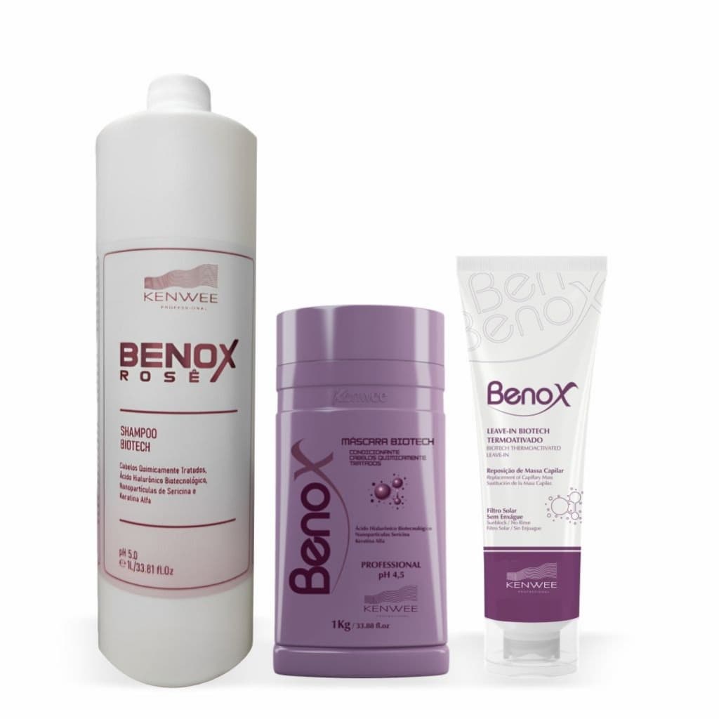 Kit Benox Biotech Kenwee Profissional