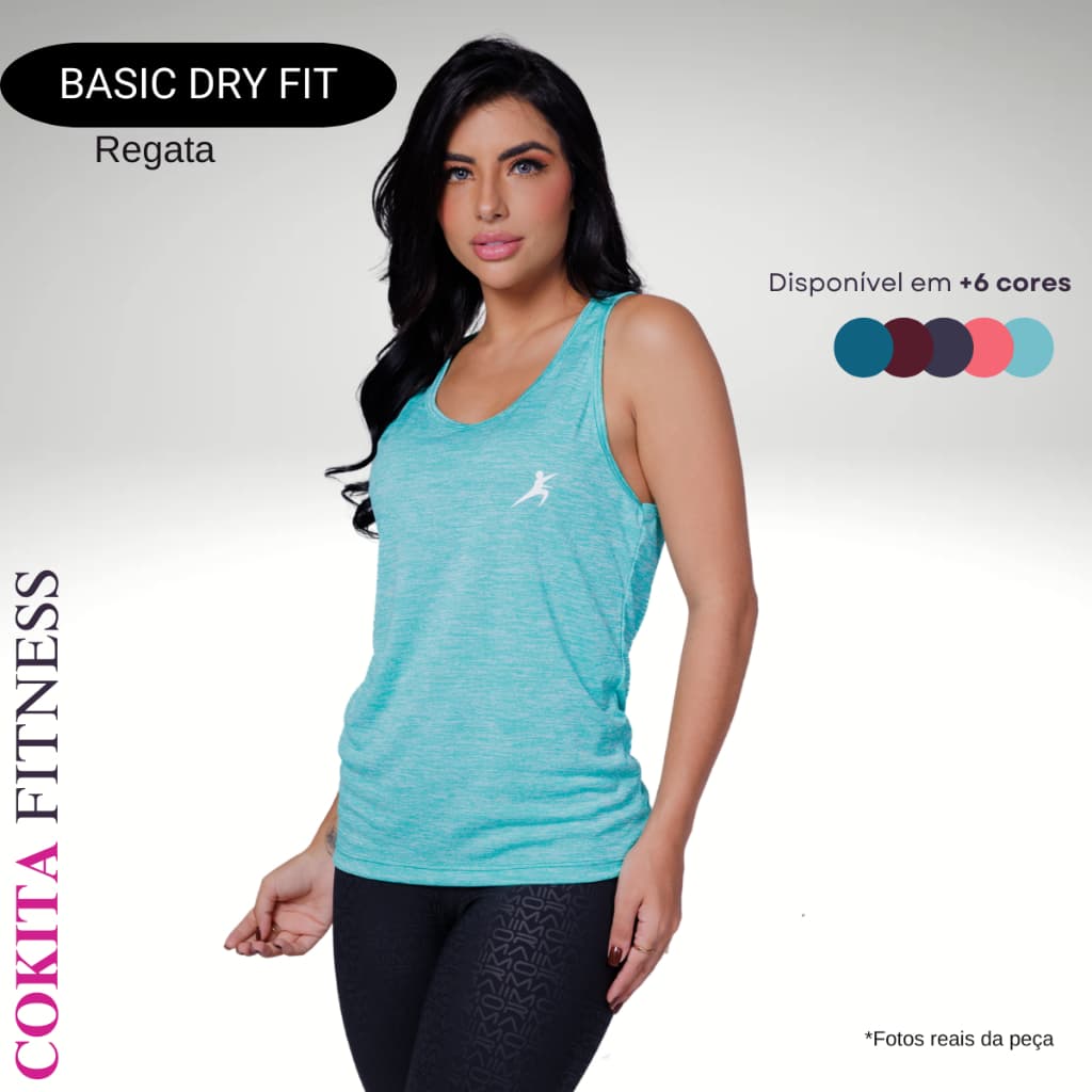 Regata Nadador Feminina  Blusa Academia Dry Fitness Malha Fria Treinos Academia Corrida