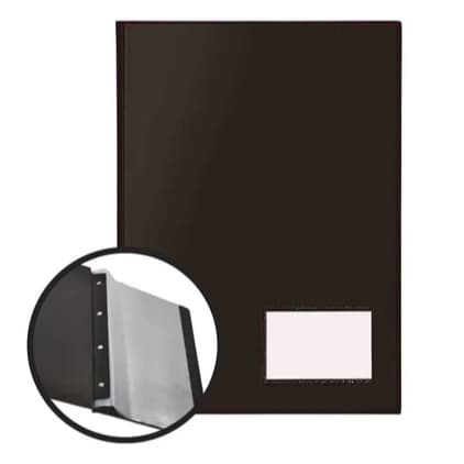 PASTA CATALOGO TAMANHO OFICIO COM 10 ENVELOPES PLASTICO