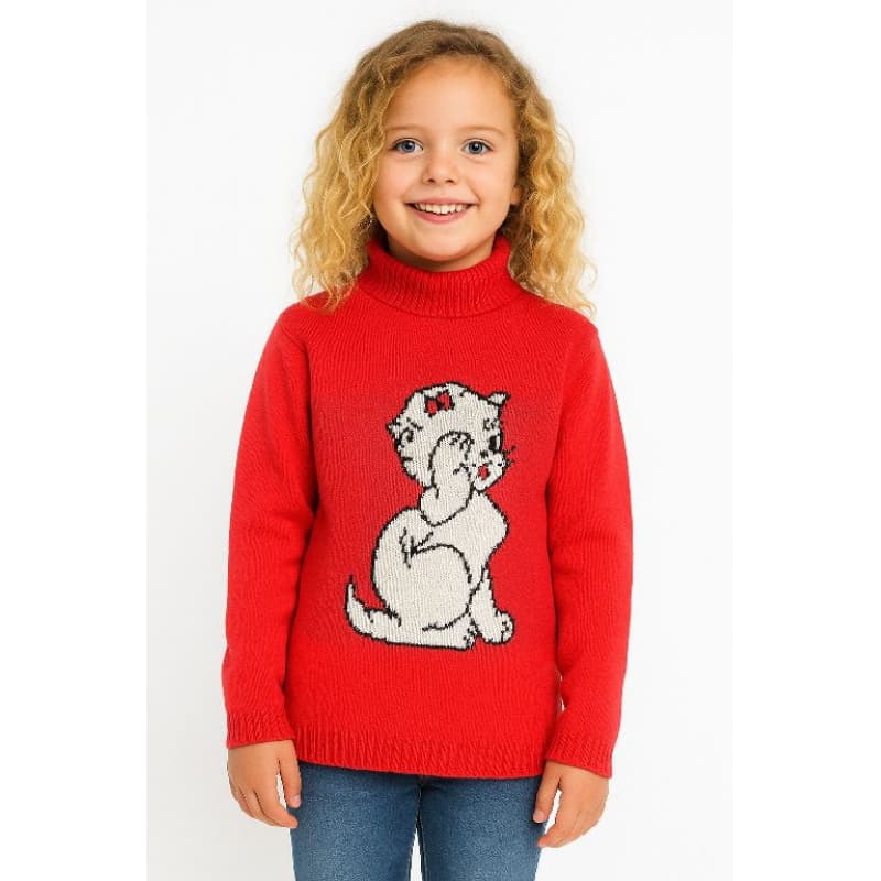 🧶 Blusa Infantil de Tricô -Quentinha Maciae Estilosa, consultar estampas por tamanho,