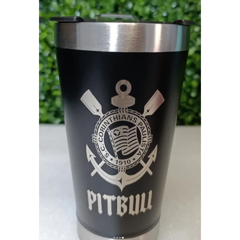 Copo Térmico Corinthians Personalizado com Nome