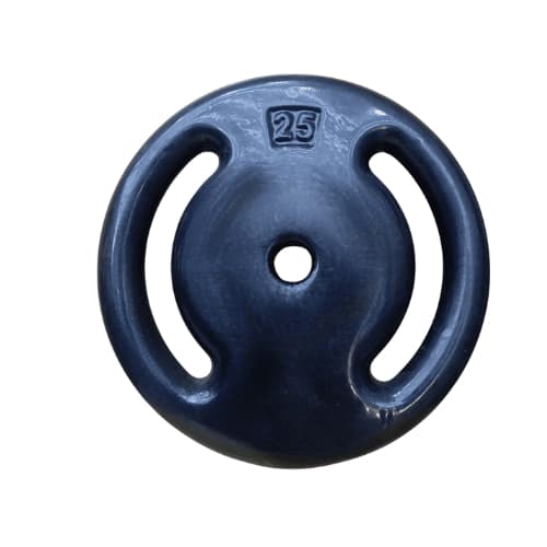 Anilha Emborrachada 25Kg Para Treino.