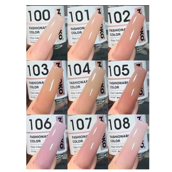 Esmalte Gel RENDA De Unha -COM ANVISA- translúcido/nude/pink nude/renda Coleção LAB ZEM14ml Esmalte Alto Qualidade Zem