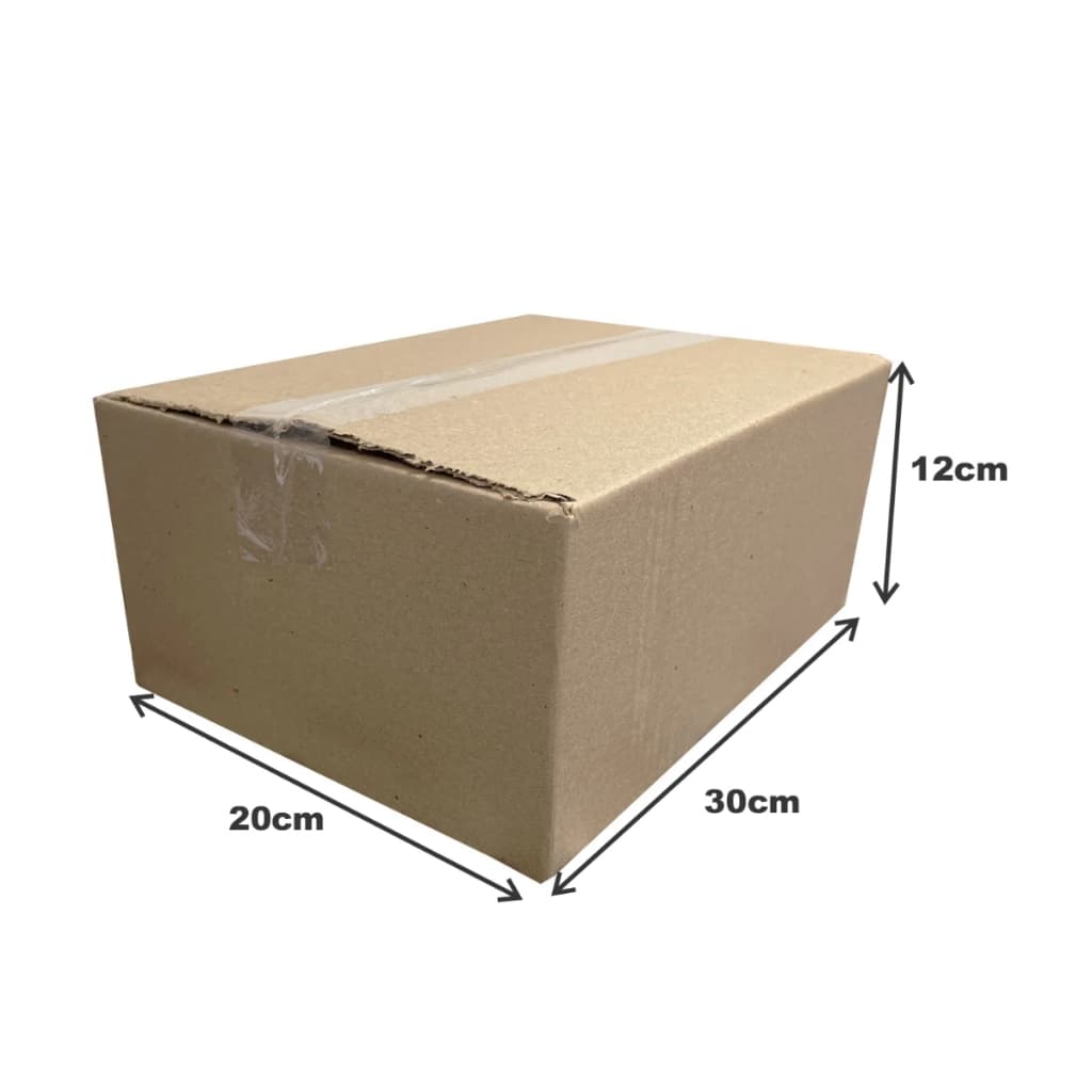Caixa de papelão para envio 30x20x12 kit 25 Un Correios E-commerce