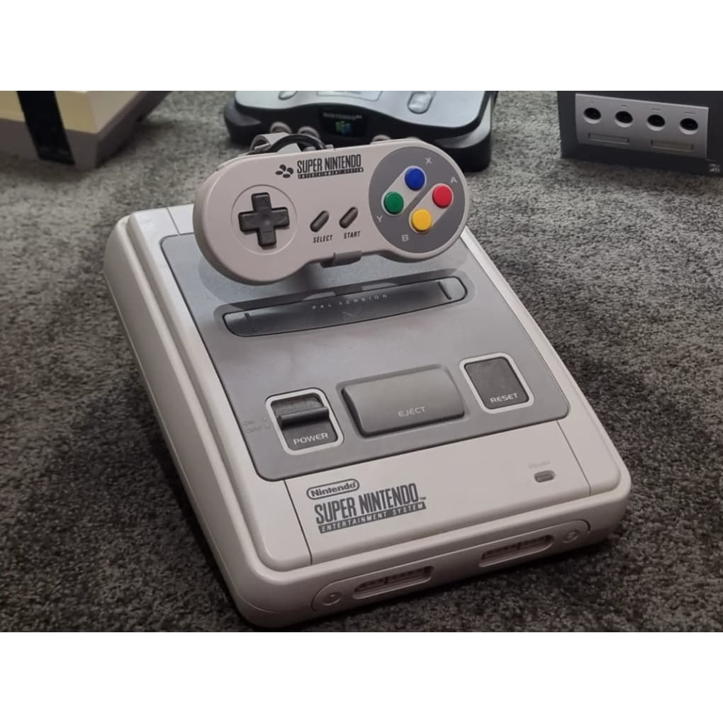Suporte Super Nintendo SNES Super Famicom Exibição Dock Stand