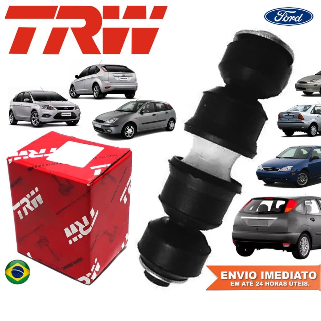 Bieleta Traseira Trw Ford Focus 1.6 1.8 2.0 2002 A 2013 Novo Com Nota Fiscal