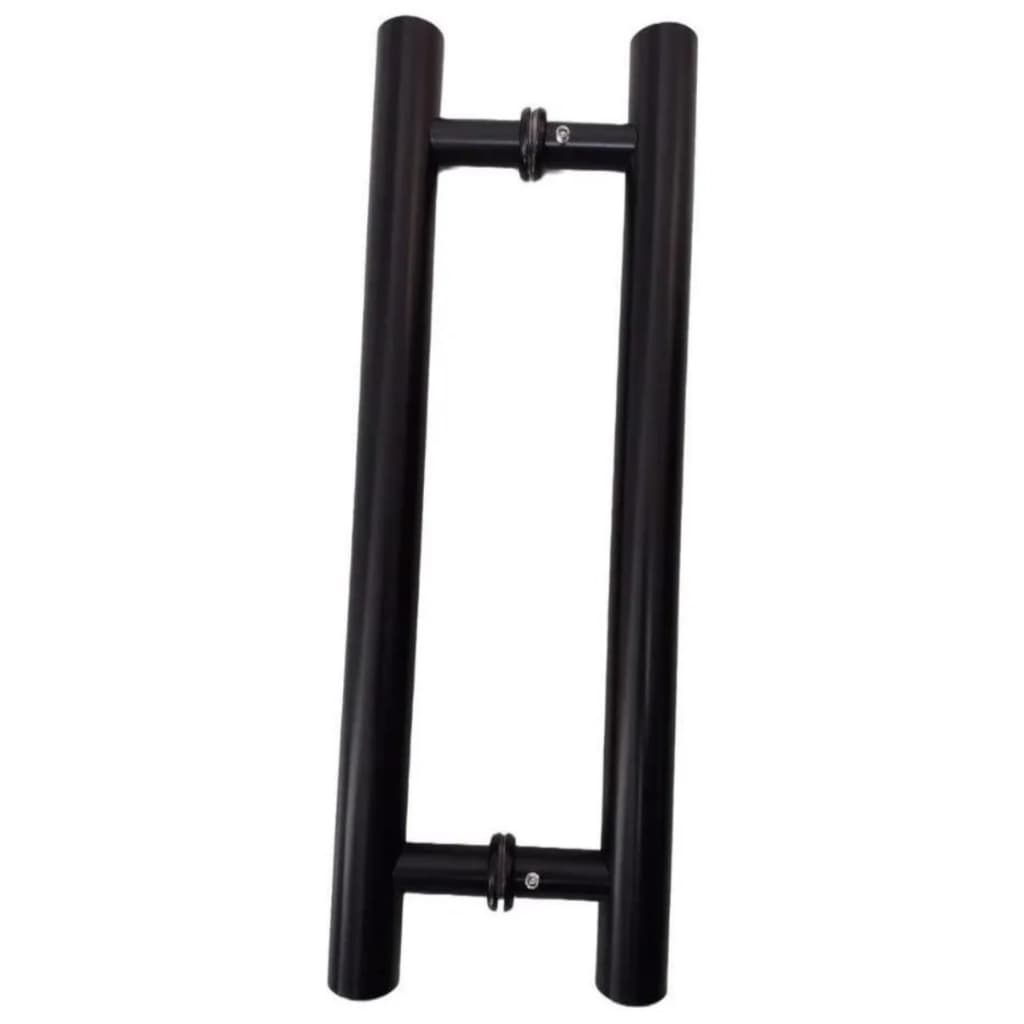 Puxador Para Porta De Vidro Madeira Aluminio Puxador Tubular Modelo Novo