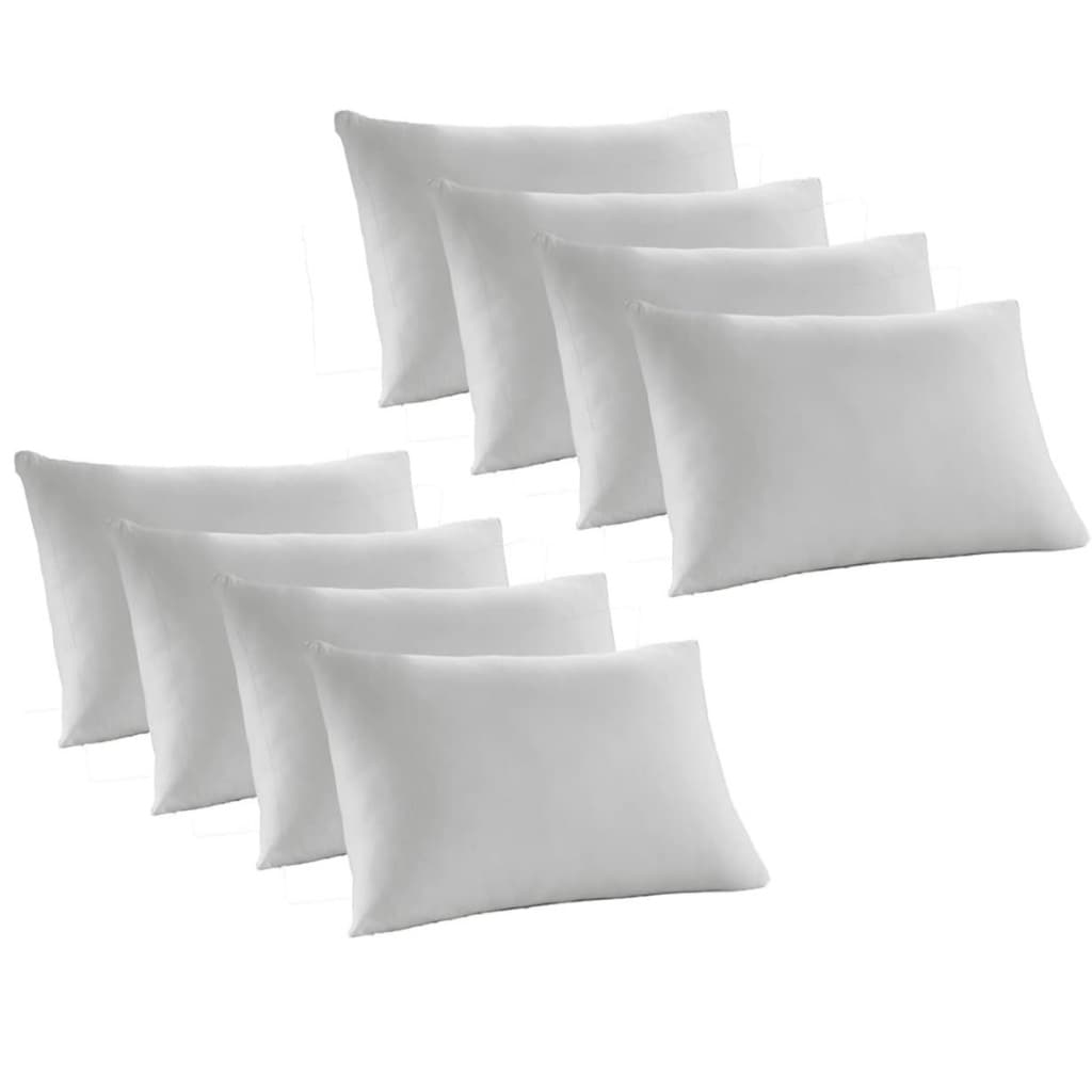 10 Fronhas Micropercal 70x50 400 Fios Toque Macio Tecido Peletizado Capa Para travesseiro Atacado