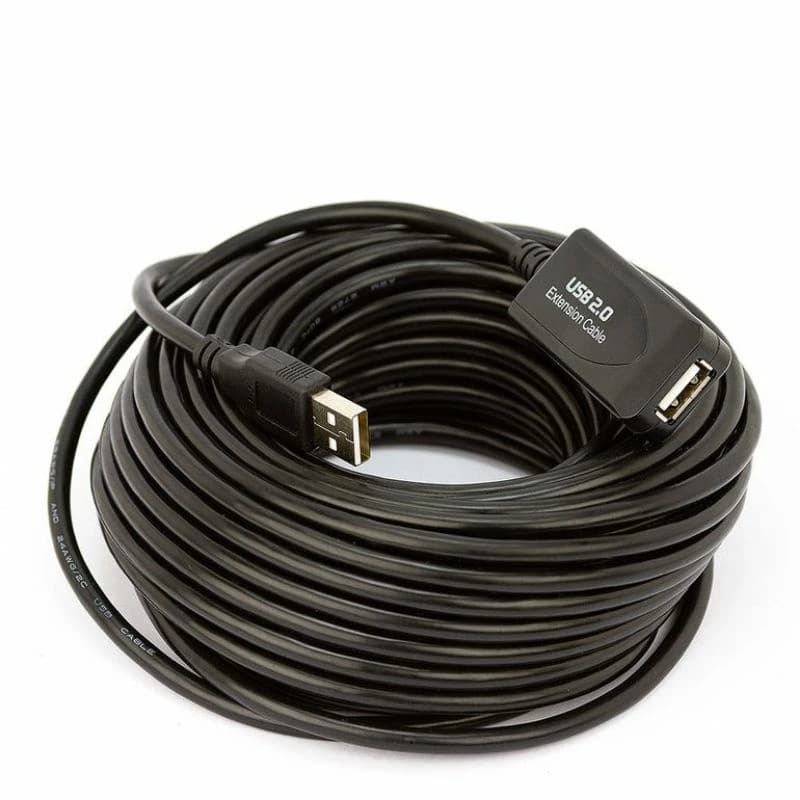 Extensor usb 2.0 amplificado de 20metros