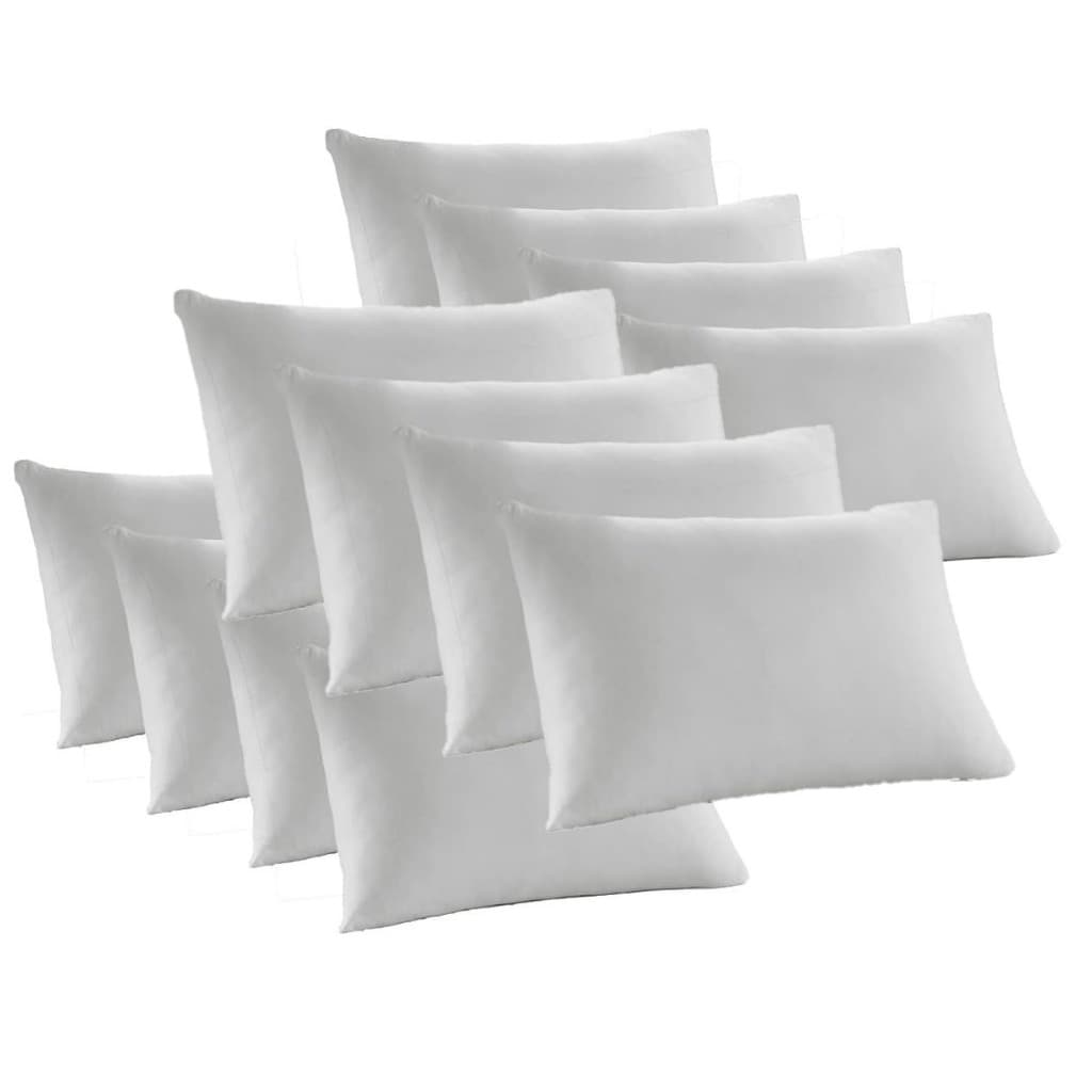 Kit 20 Fronhas 70x50 400 Fios Toque Macio Tecido Peletizado Capa Para travesseiro Atacado