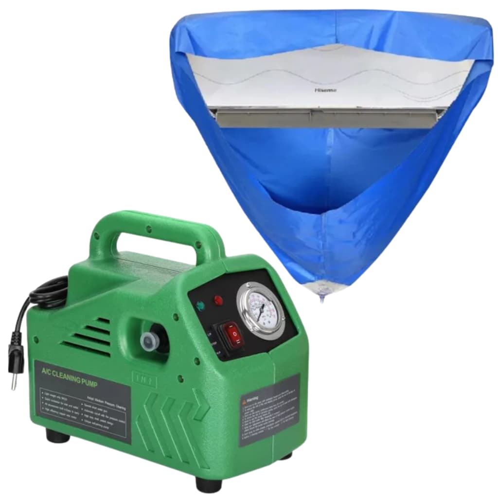 Kit Bomba Limpeza Eos + Bolsa Coletora Vix P Ar Condicionado