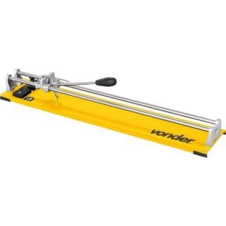 Cortador de Cerâmica e Porcelanato Manual Vonder VDEC 75cm Rodel Vídea Corte Reto e Diagonal