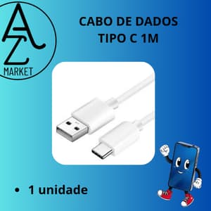 CABO DE DADOS TIPO C 1M