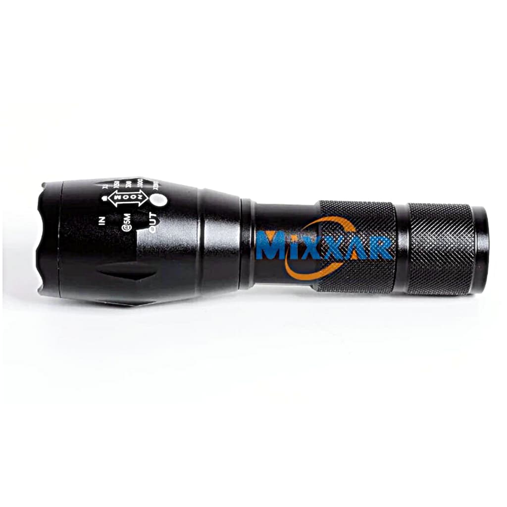 Lanterna Tática Luz Potente T6 Com Bateria Lítio