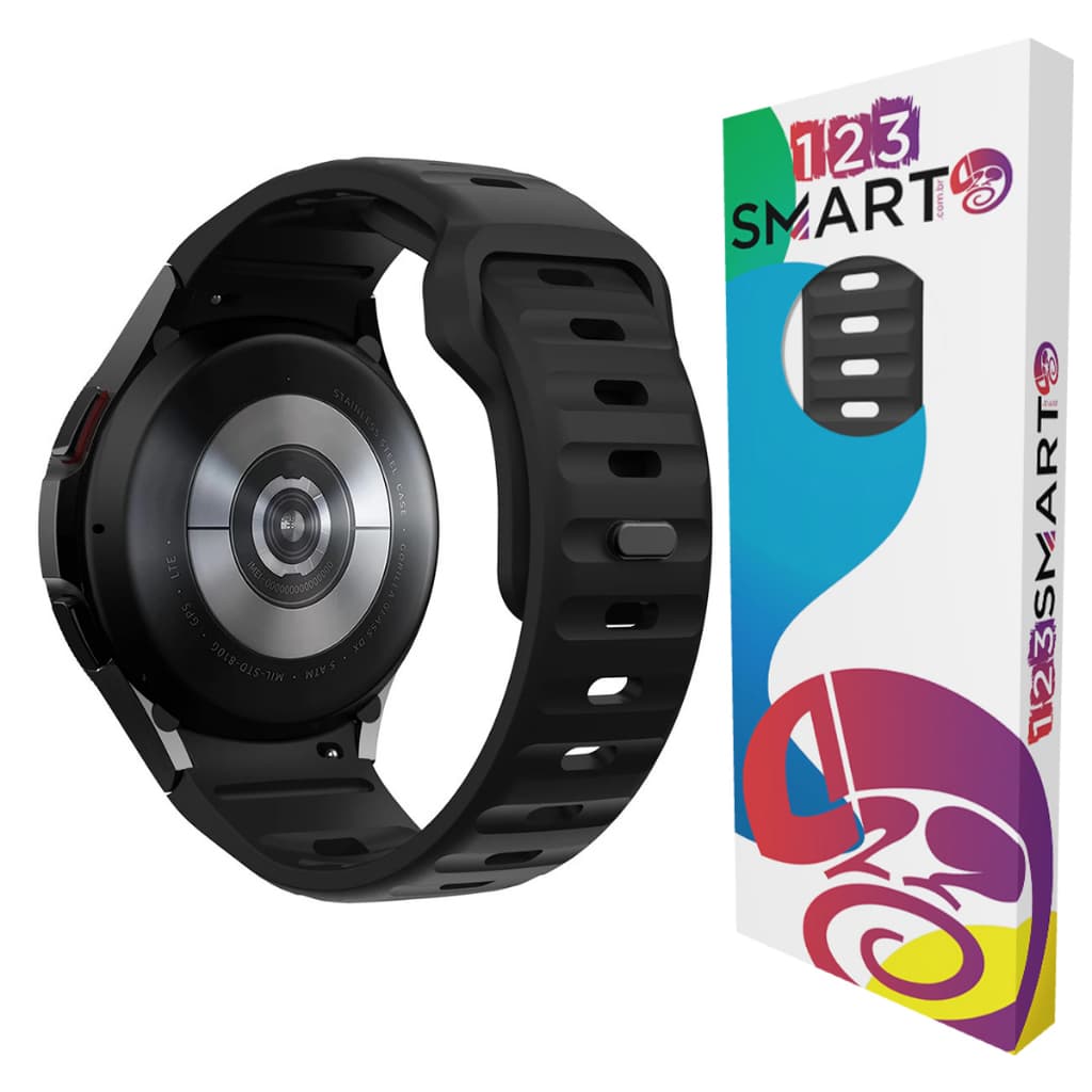 Pulseira De Silicone Mariner Compatível com Samsung Galaxy Watch 4 5 6 7 FE 40mm 42mm 43mm 44mm 45mm 46mm 47mm