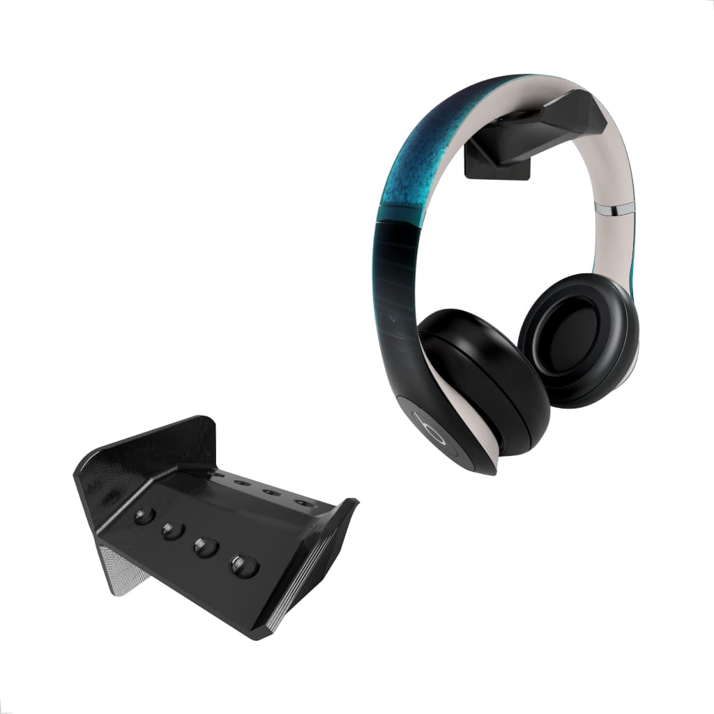 Suporte De Parede Fone Headset Headphone Fita Dupla Face