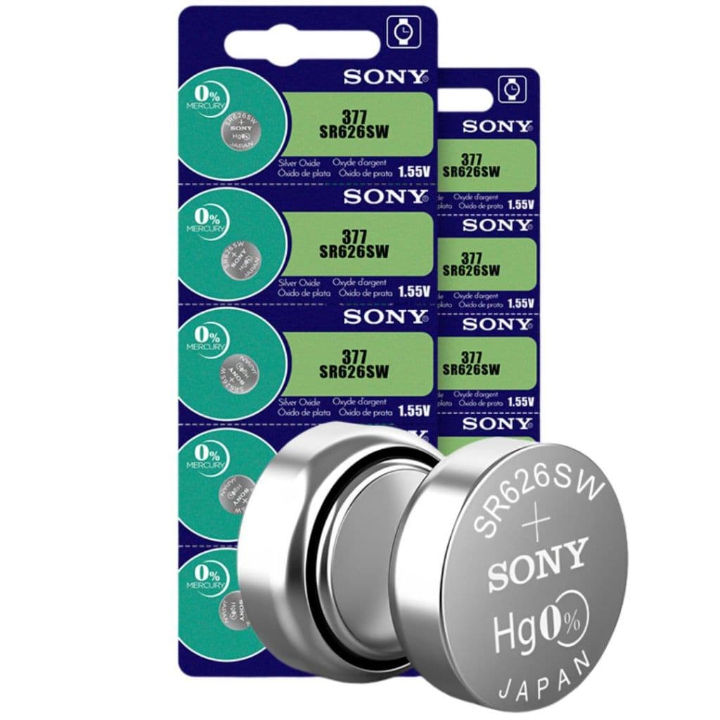 Bateria para relógio Sony 377 SR626SW 1.5V