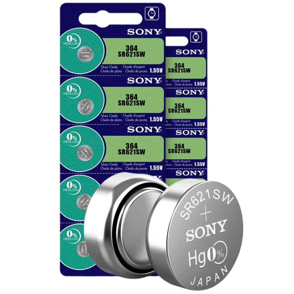 Bateria de relógio Sony 364 SR621SW 1.55V