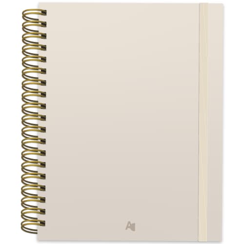 Caderno Reposicionável Bege AD Cadernos