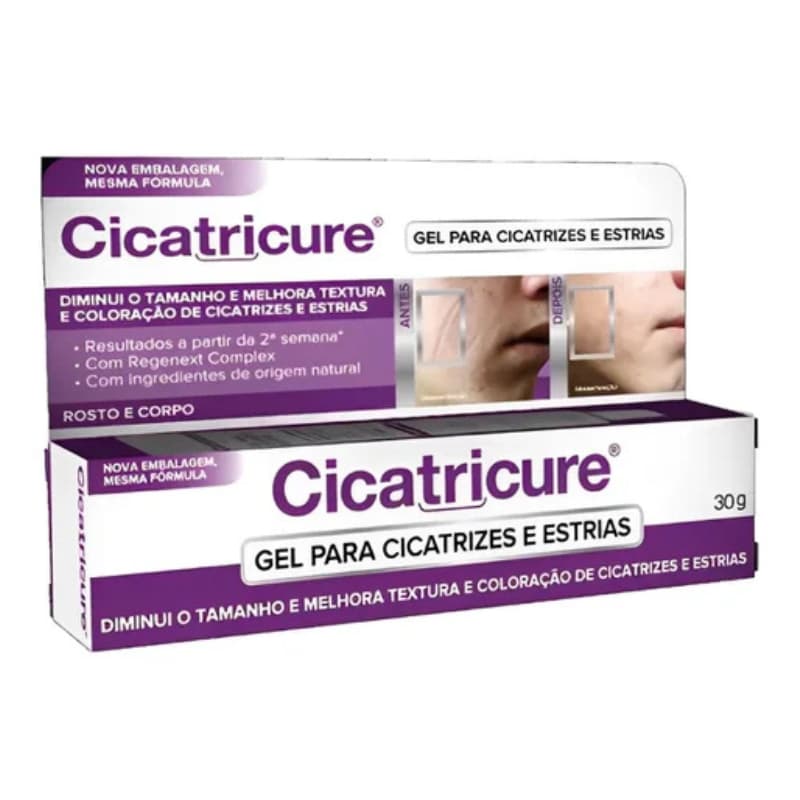 Cicatricure Gel Cicatrizes e Estrias 30g