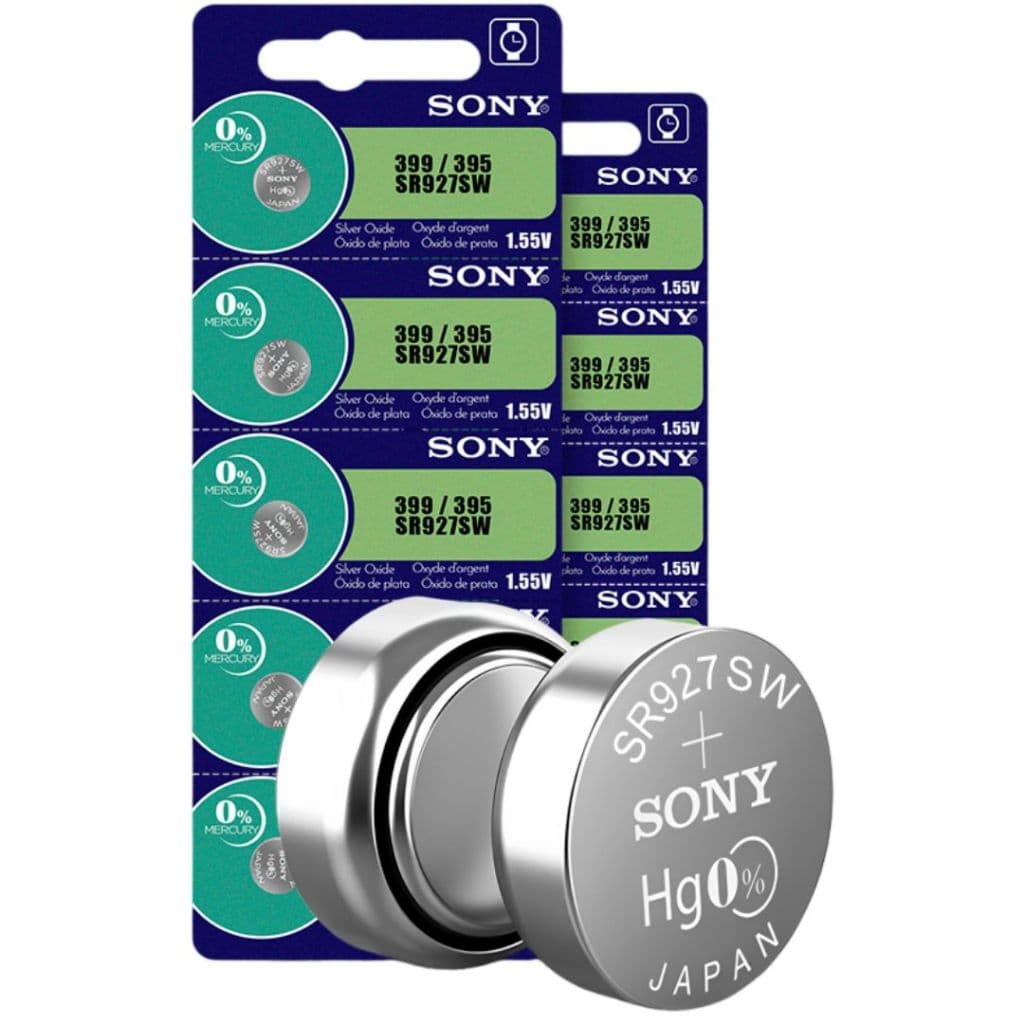 Bateria de relógio Sony 395/399 SR927SW 1.55V