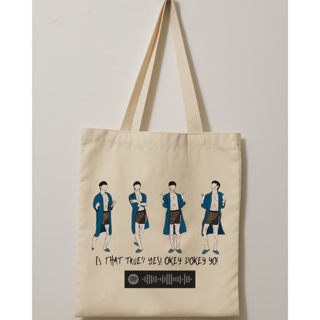 Ecobag Okey Dokey – Beleza Verdadeira | Bolsa 30x30 cm | Ecológica | K-Drama | Dorama